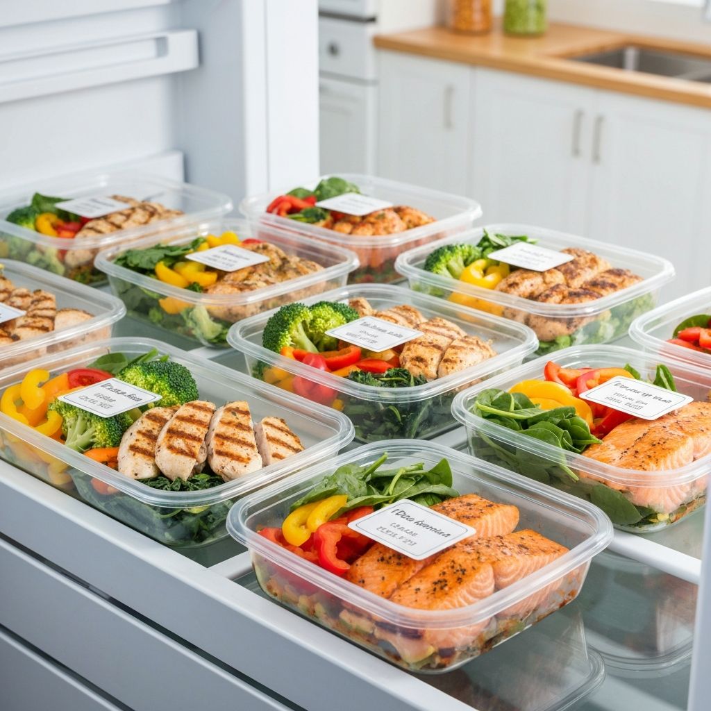 Simple meal preparation for busy schedules